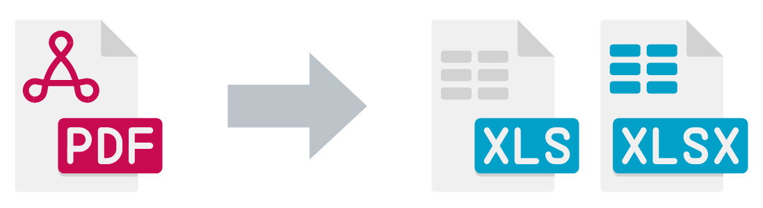 PDFをExcelに変換