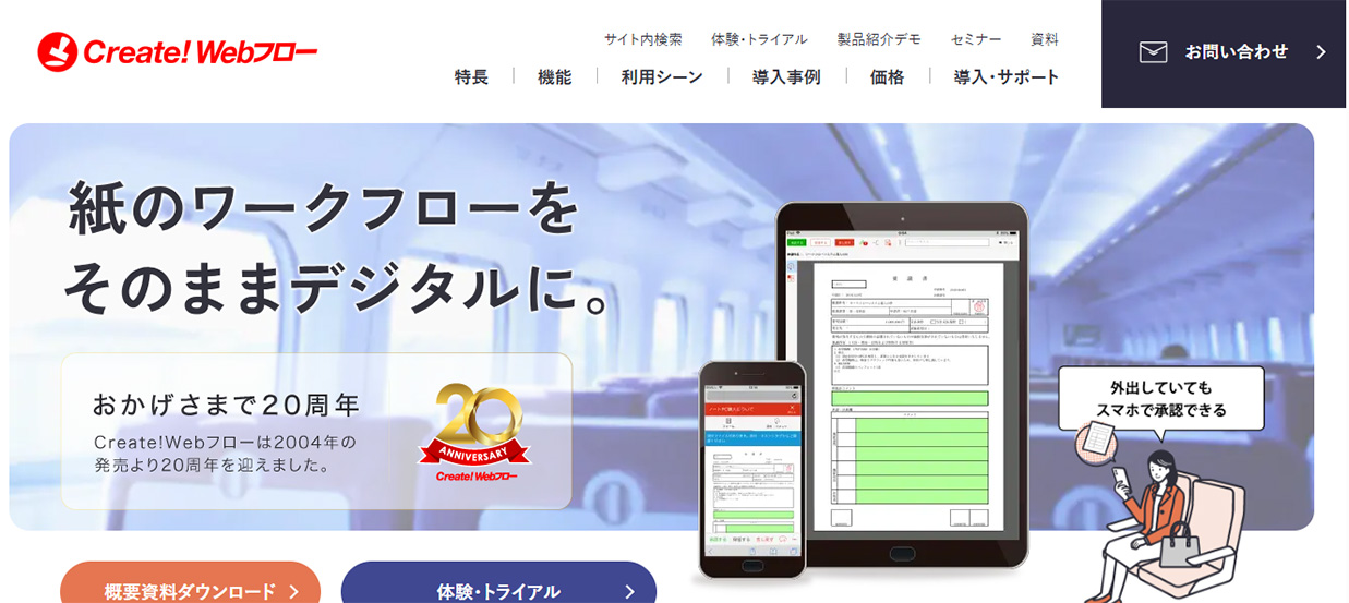 Create!Web フロー