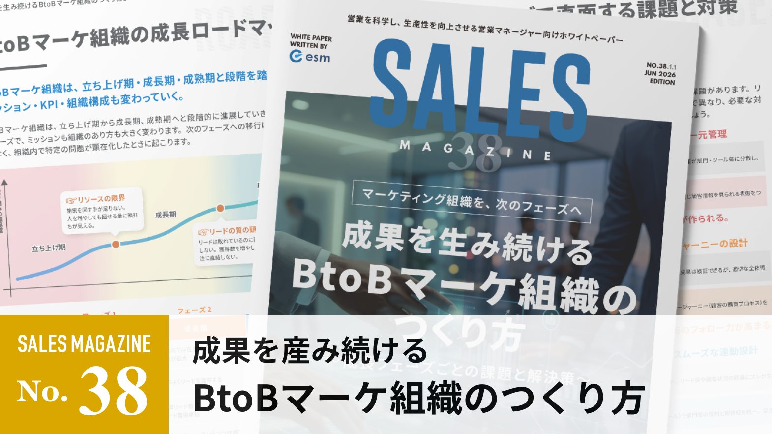 【第38回】成果を生み続けるBtoBマーケ組織のつくり方～成長フェーズごとの課題と解決策～