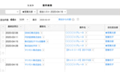 顧客・人脈情報